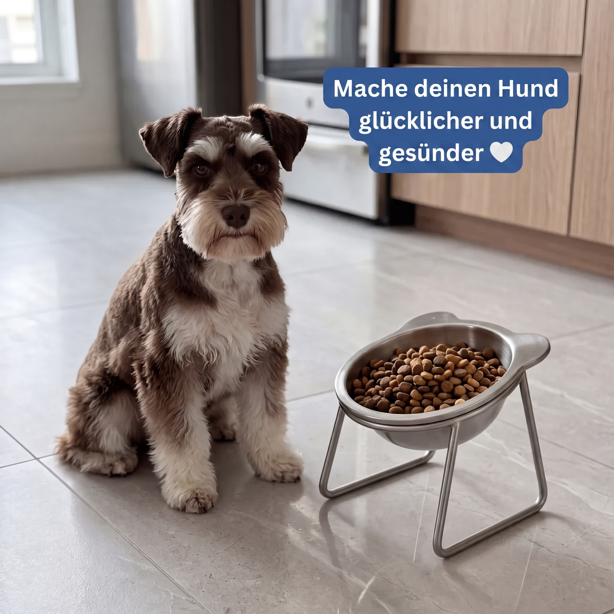 PuppySafe — Perfekte Haltung bei jeder Mahlzeit
