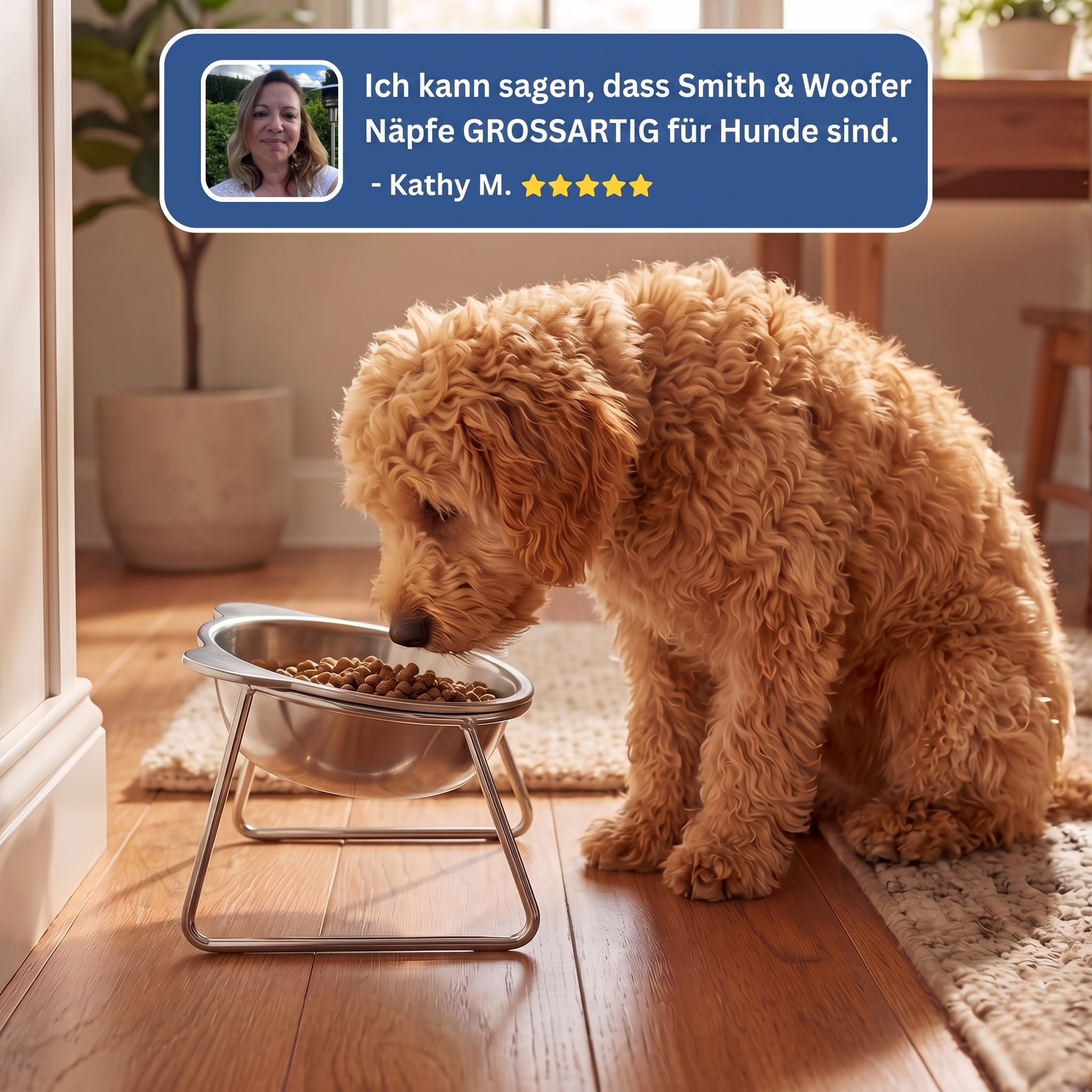 PuppySafe — Perfekte Haltung bei jeder Mahlzeit