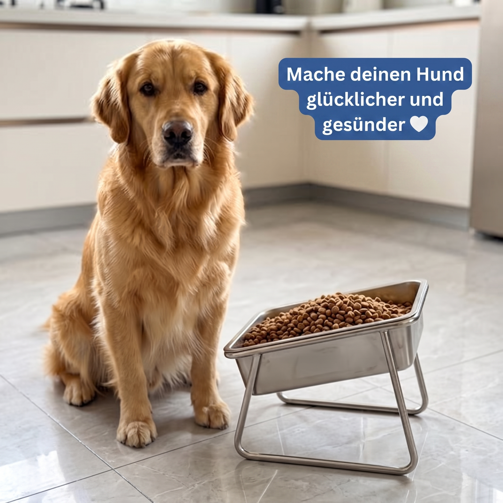 PuppySafe — Perfekte Haltung bei jeder Mahlzeit